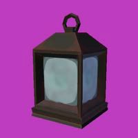 hand painted lantern