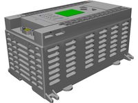 Allen-Bradley MicroLogix 1400 PLC 3D CAD Model