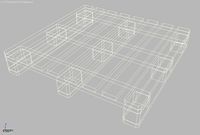 Euro Palet3d model