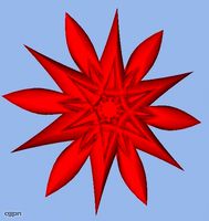 Wall Star 43d model