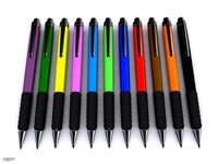 colored pen3d model