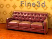antique-09-Sofa-01a3d model