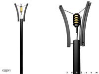 light post 123d model