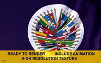 OAS 3d Flag3d model
