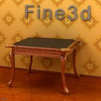 antique-09om-Table-0173d model