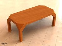Wooden Table3d model