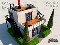 Gym Level 93d model