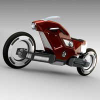 Racing sportbike concept3d model