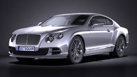 HQ LowPoly Bentley Continental GT Speed 20153d model