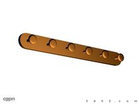 towel knob 013d model