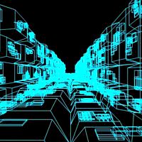 Glowing sci-fi trench v1.0