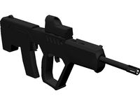 IMI Tavor TAR-21 3D CAD Model
