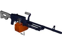 Kalashnikov Hand Machinegun