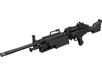 FN Herstal Minimi 3D CAD Model