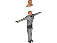 Daniel Craig James Bond Model