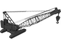 Crawler Crane 3D CAD Model