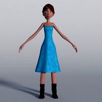 Kaitlyn Cartoon Girl