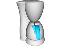 Coffee Machine 3D CAD Model