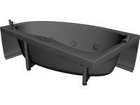 Bathtub 3D CAD Model