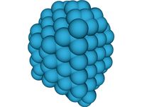 Diamond Crystal Molecule