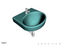 hand basin 013d model