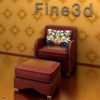 antique-09-077-Sofa3d model