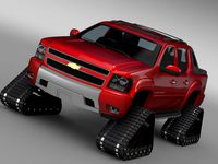 Chevrolet Avalanche Z71 Crawler3d model