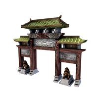 Asian Gateway3d model
