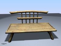 Bamboo model3d model