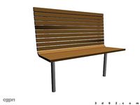 bench 023d model