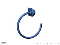 towel rack 053d model