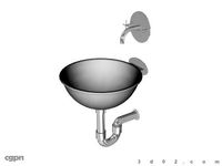 hand basin 043d model