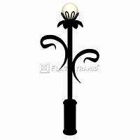 3D Model Lamp post 4v - 39518
