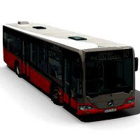 City Bus - Mercedes Citaro textured