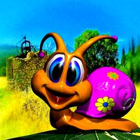 Seventies Snail Rigged