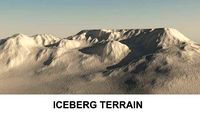 3d Terrain IceBerg