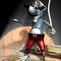 Pirate Rat Rigged
