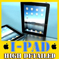 Realistic Apple Ipad High Detail