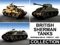 British Shermans - Collection