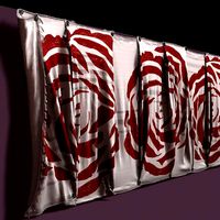 Wall textile coverage