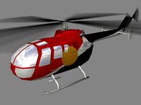 Bo105 V4 Helicoopter