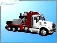 Falcon3D Fracking Pumper Truck