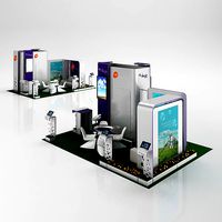 Stand of eco enthusiasts