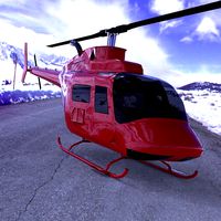 Bell Ranger Helicopter