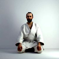 3D Scan Man Sport Taekwondo 007