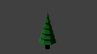Low-Poly tree