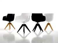 Flow Armchair VN 4-legged oak