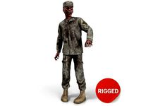 US Army Zombie Rigged