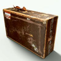Vintage Suitcase Retro Valise