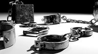 Medieval shackles